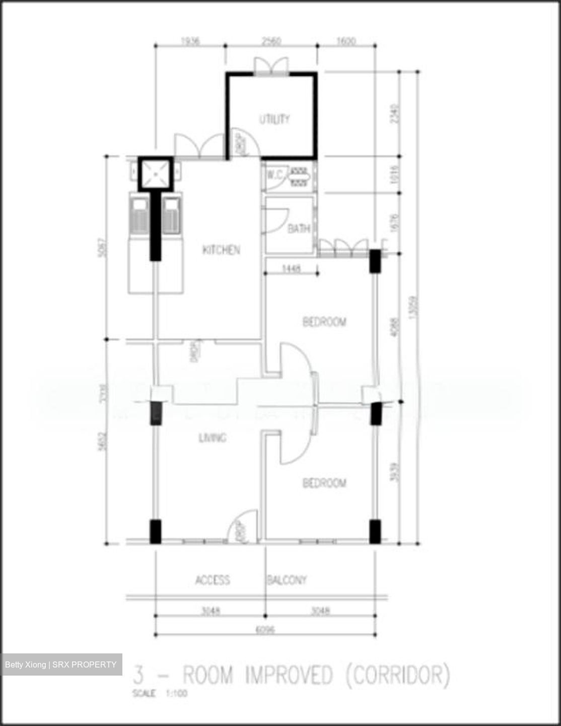 Blk 4 Bedok South Avenue 1 (Bedok), HDB 3 Rooms #572167951